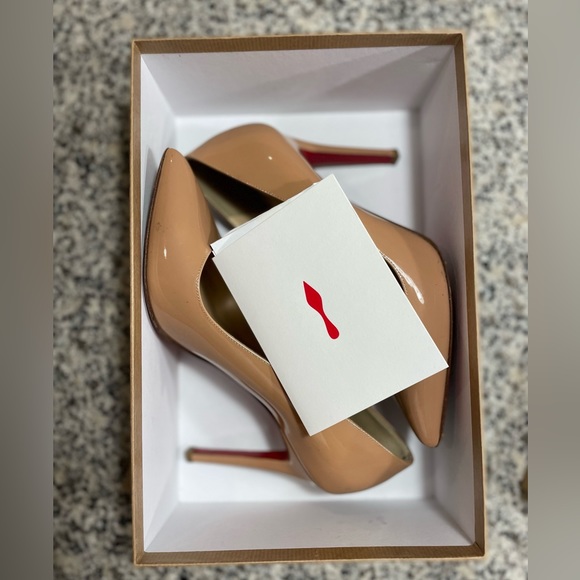Christian Louboutin Nude Pigalle 100 Patent Size 37 - Picture 5 of 8